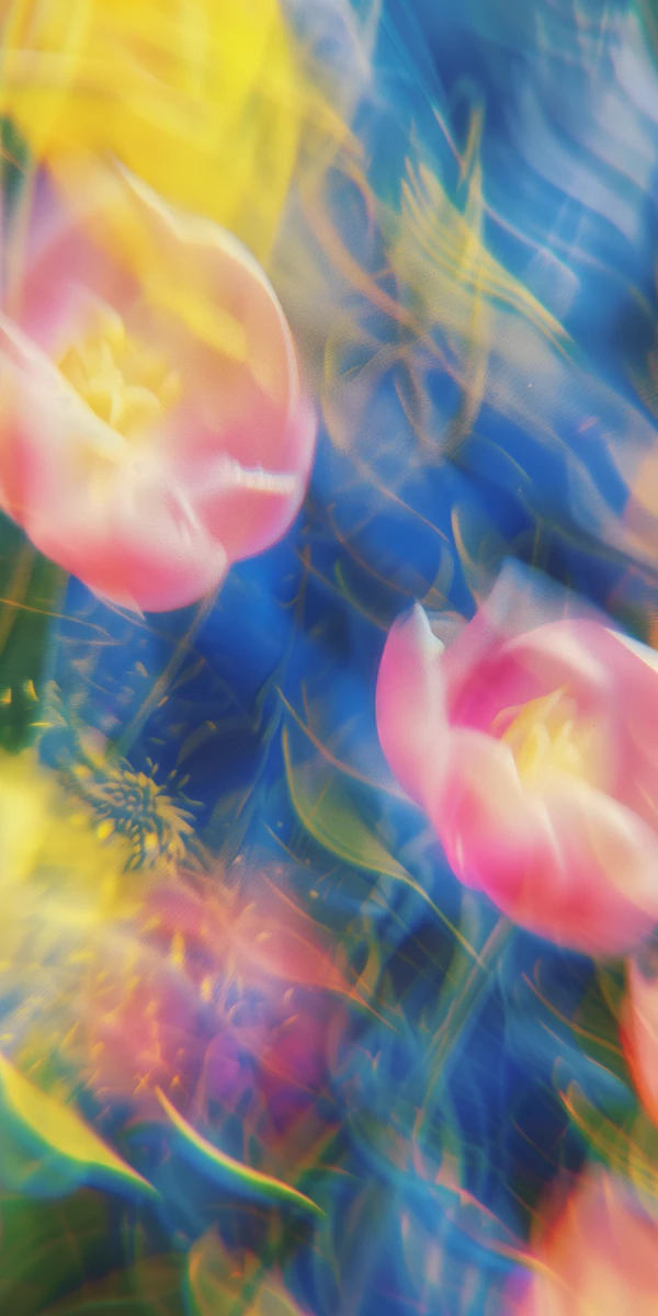 Dreamy Floral Abstract