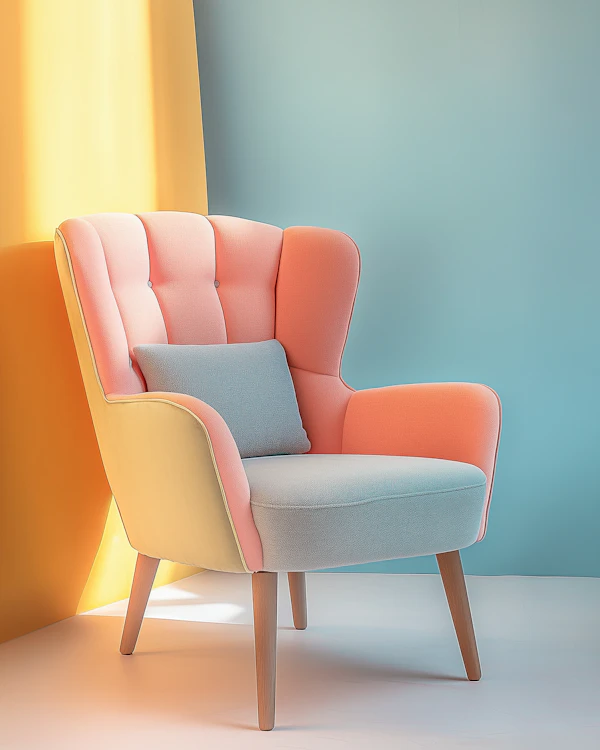 Vibrant Modern Armchair