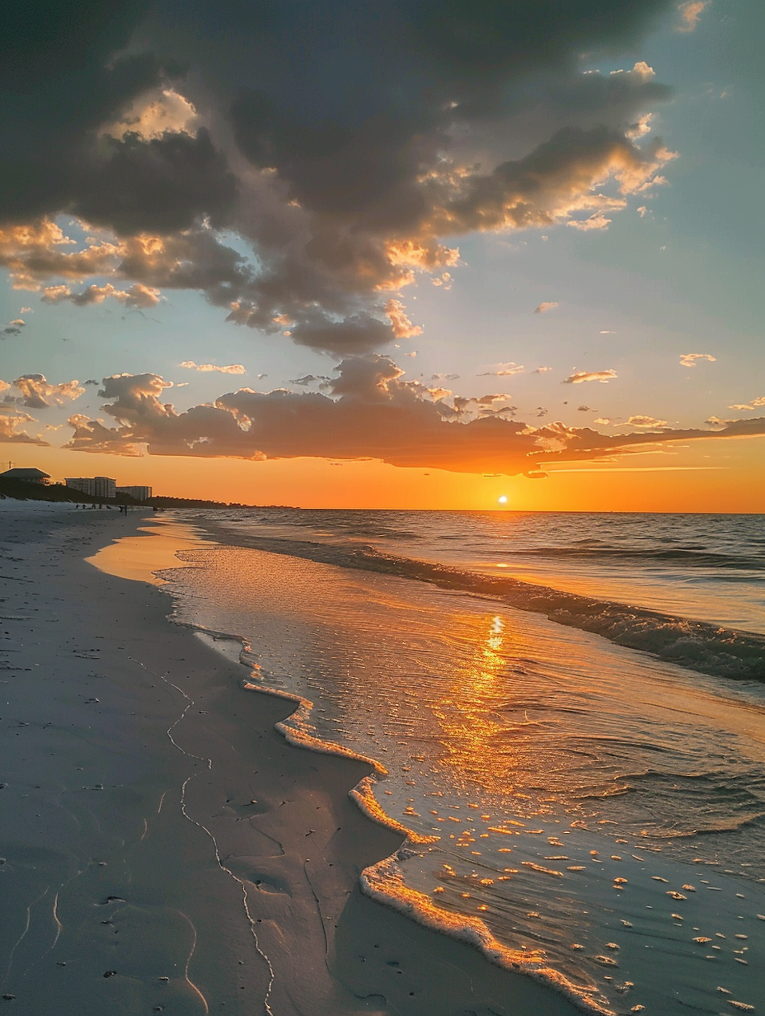 Serene Sunset at the Beach