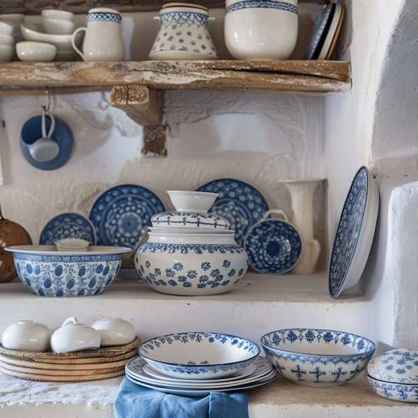 Blue and White Porcelain Collection