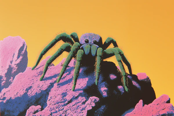 Surreal Spider Art