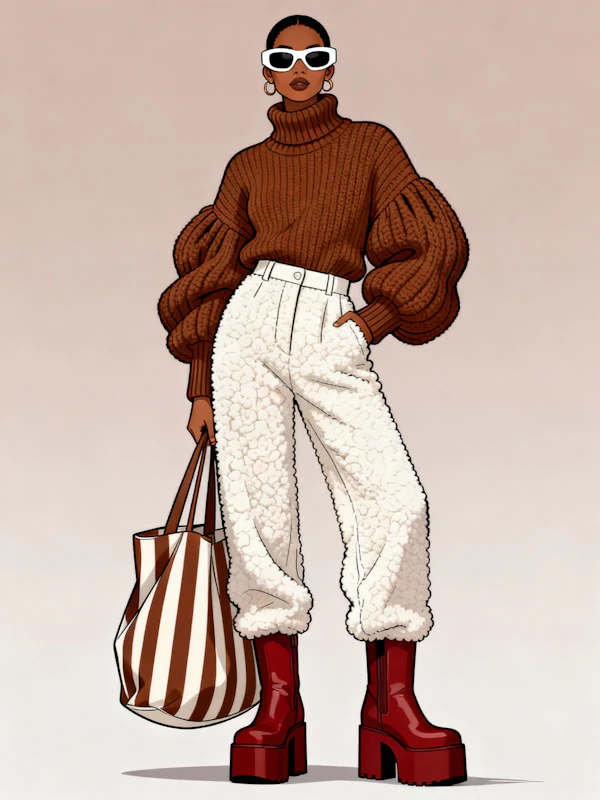 Fashionable Outfit Art