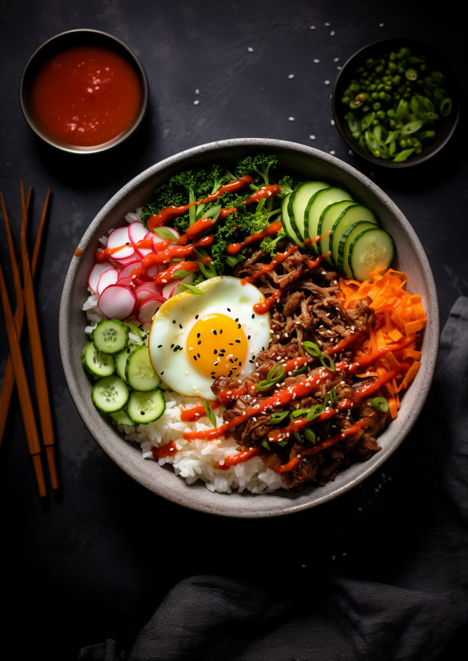 Lummi Photo - Vibrant Bibimbap Feast