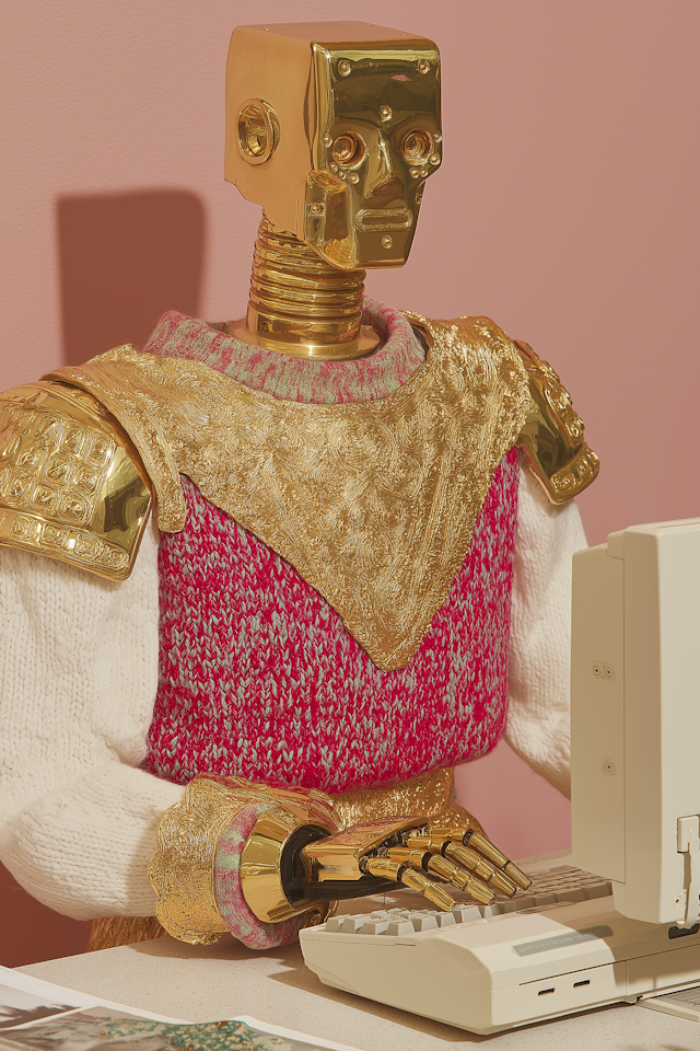 Humanoid Robot Typing