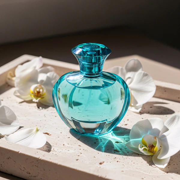 Elegant Perfume Display