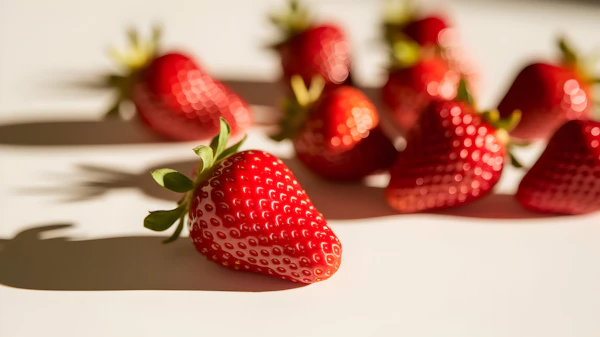 Fresh Red Strawberries