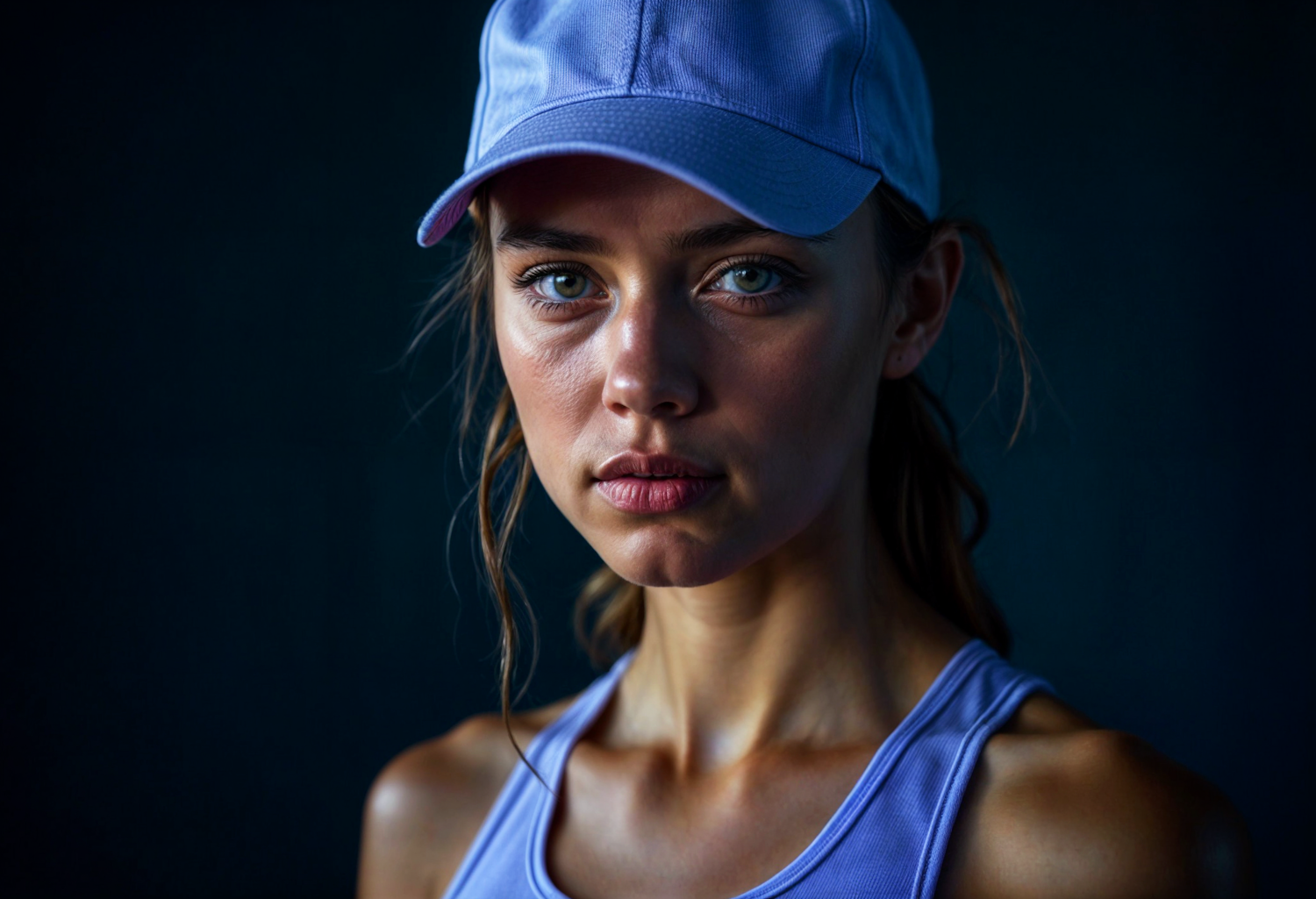 Contemplative Young Woman