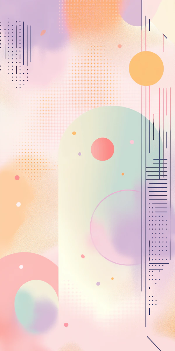 Pastel Abstract Art