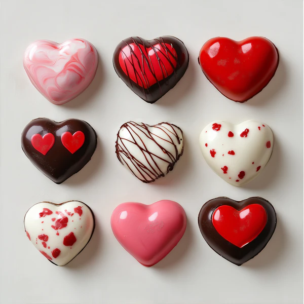 Heart-Shaped Chocolates