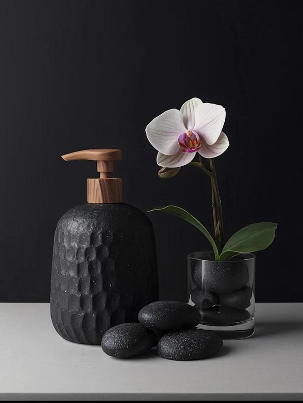 Minimalist Orchid Display
