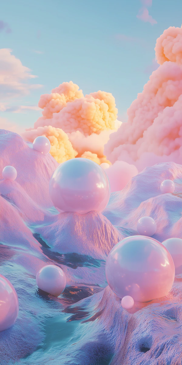 Surreal Dreamy Landscape