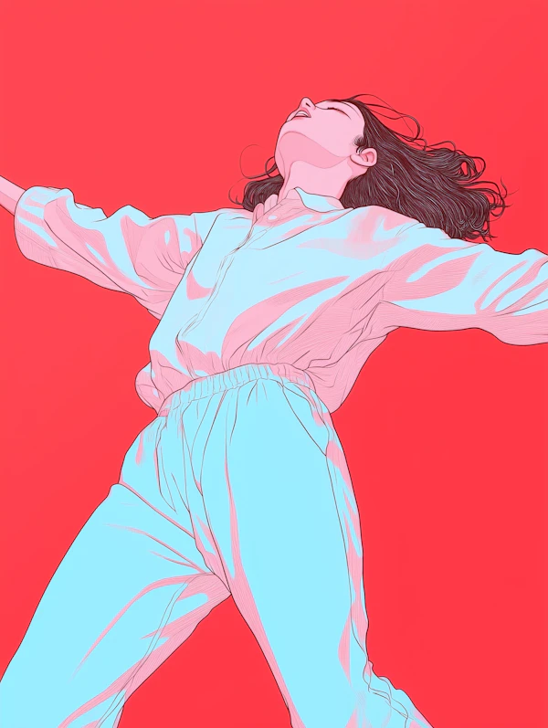 Dynamic Pose Illustration