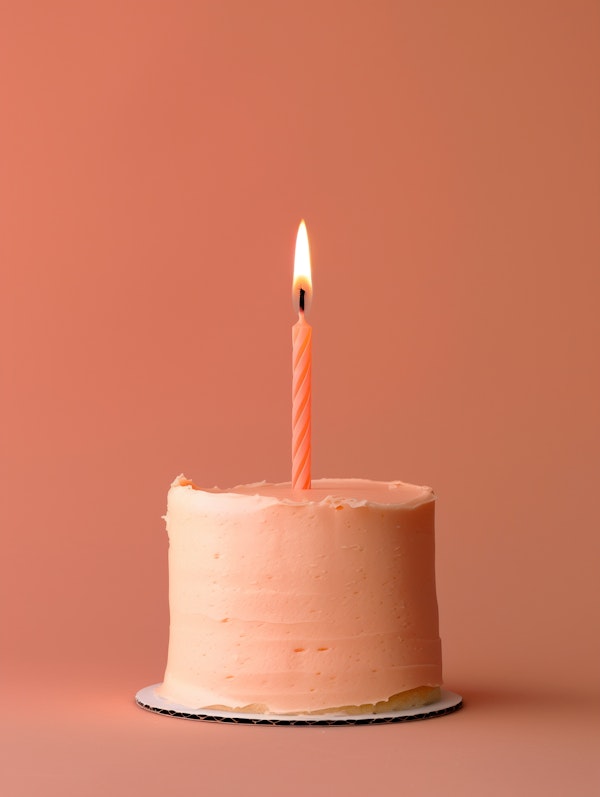 Serene Celebration Cake