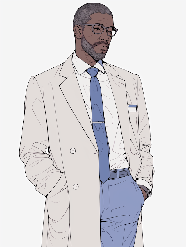 Man in Trench Coat