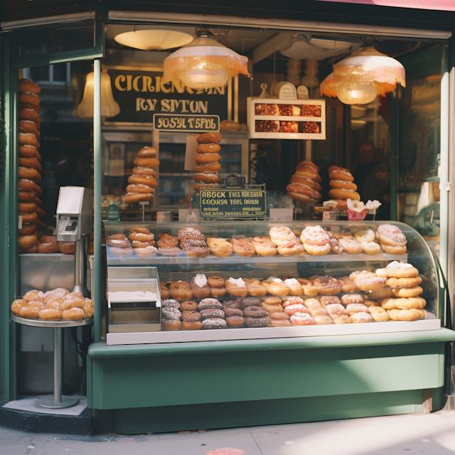 Sweet Indulgence Bakery Window