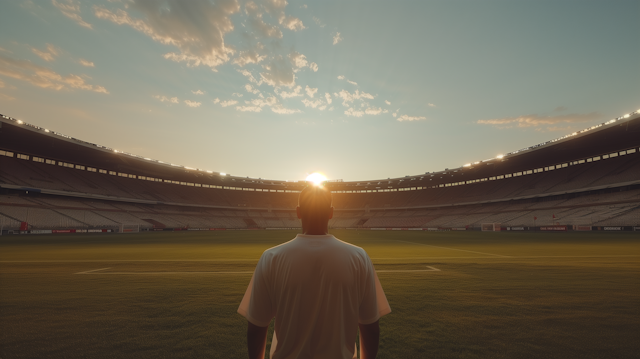 Solitude at Stadium Sunrise