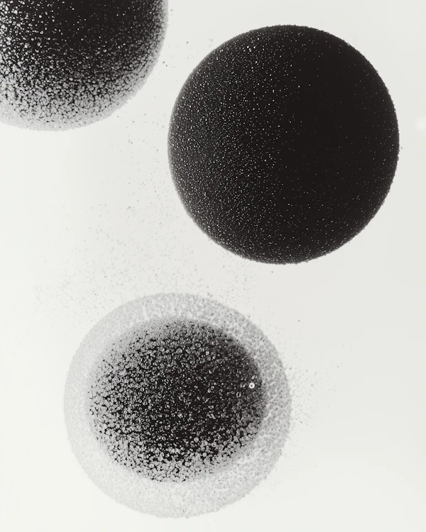 Textured Black Spheres