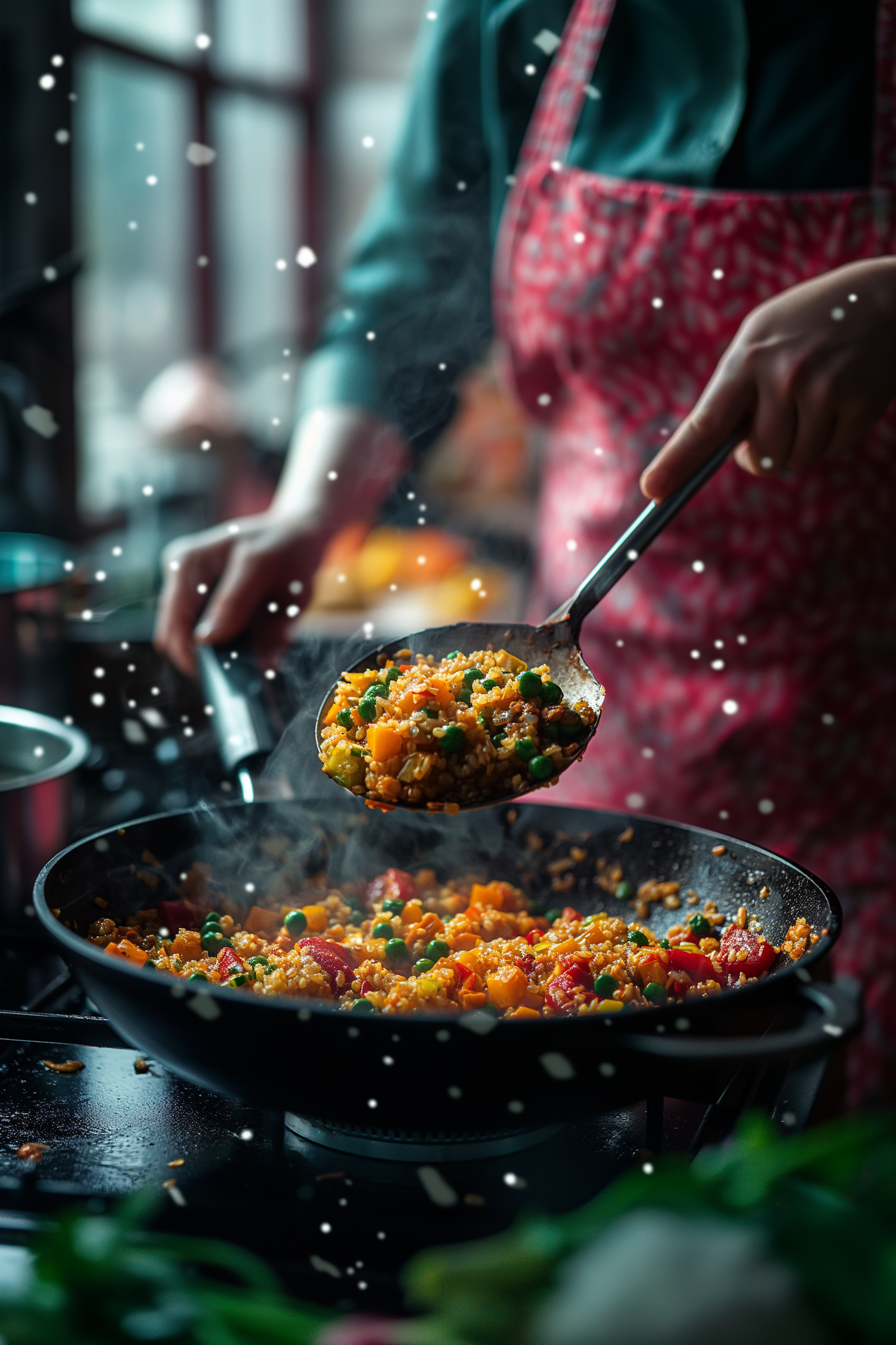 The Art of Cooking: Vegetable Stir-Fry in Action