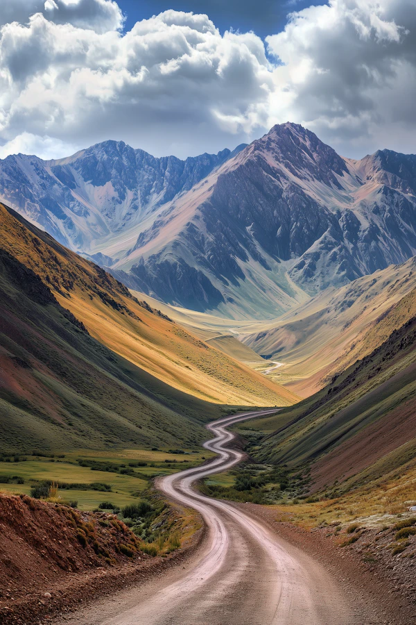 Majestic Mountain Valley