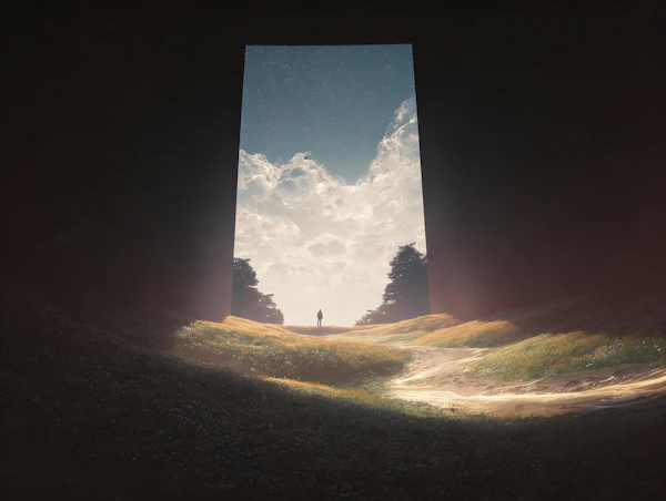 Ethereal Transition Scene
