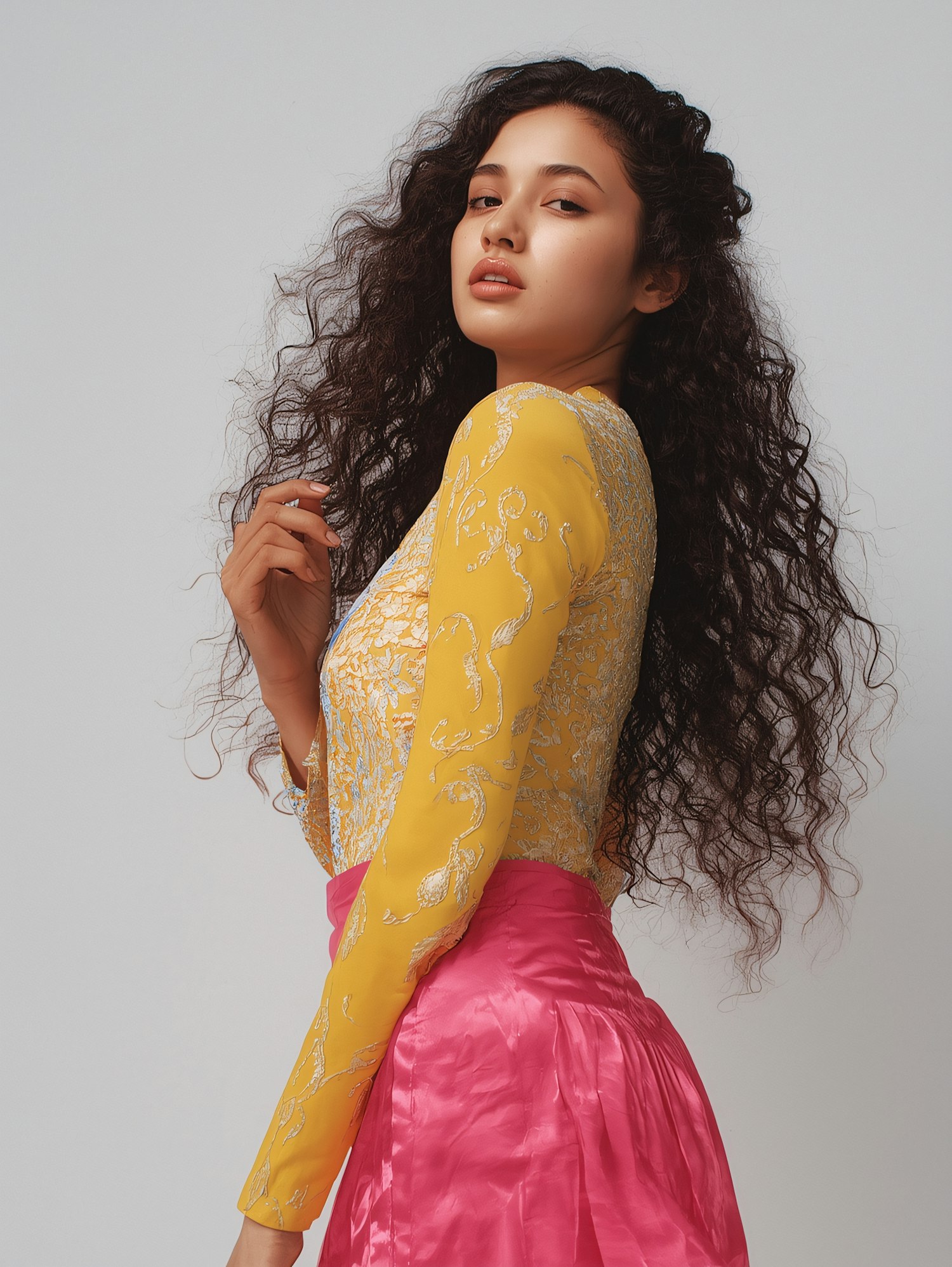 Confident Woman Posing