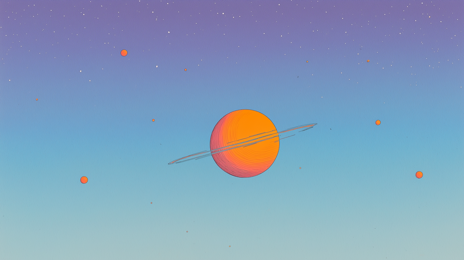 Stylized Planetary System