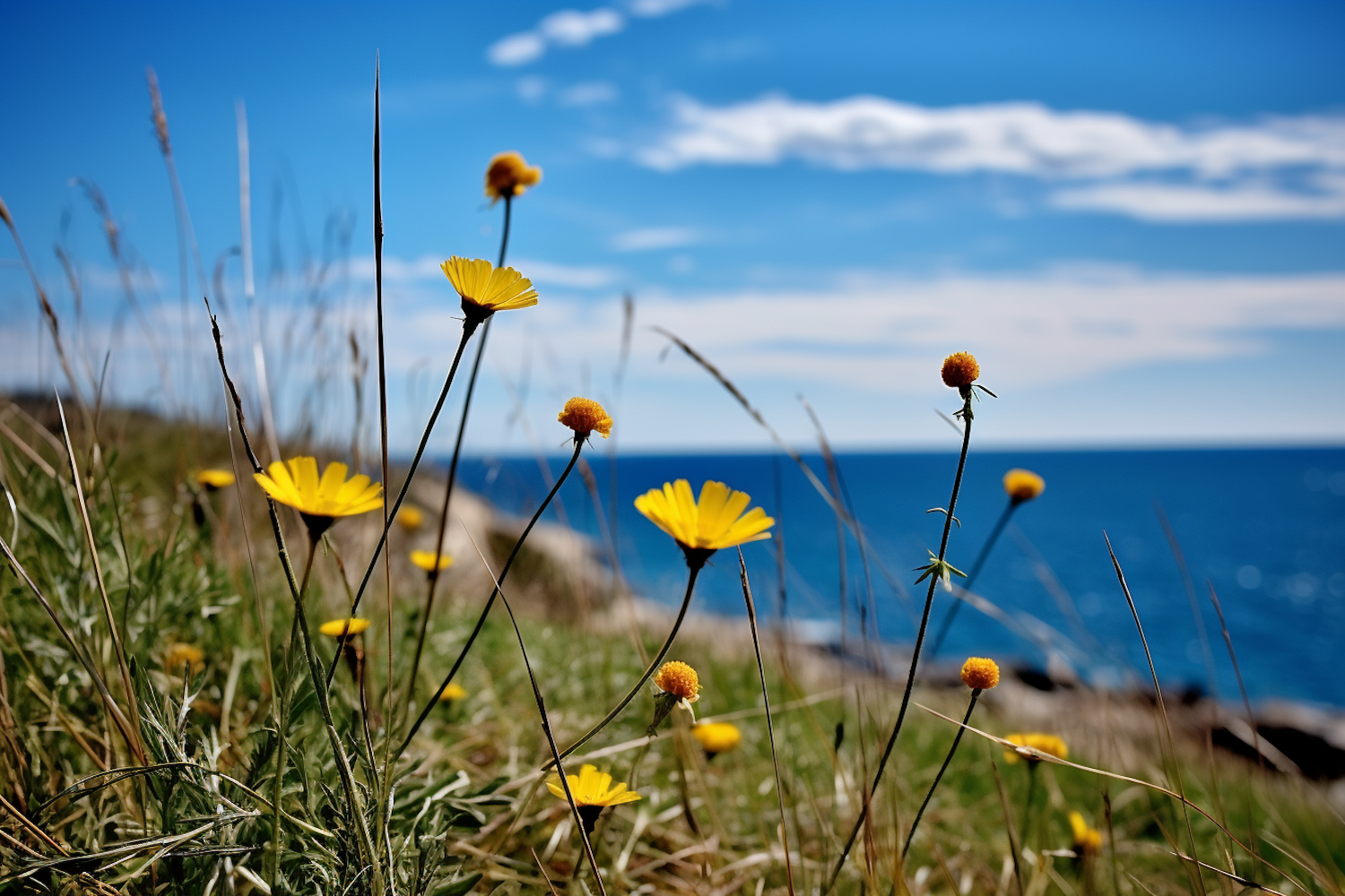 Coastal Spring Blossoms