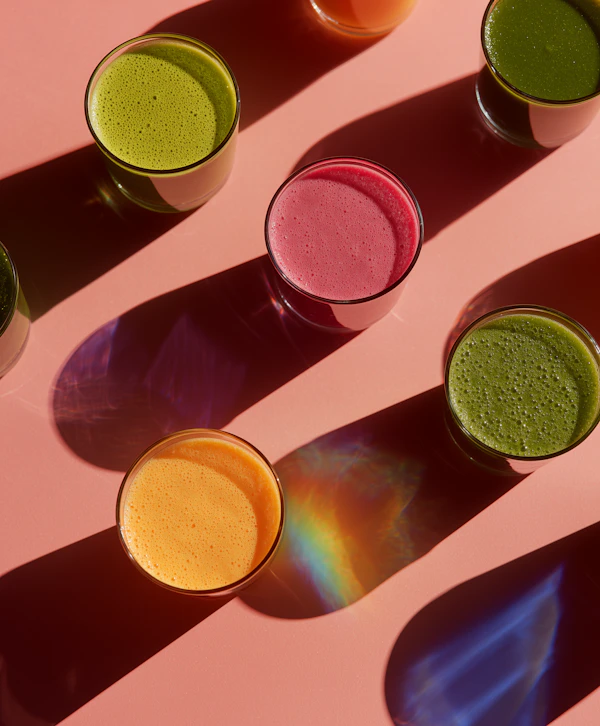 Colorful Juice Display