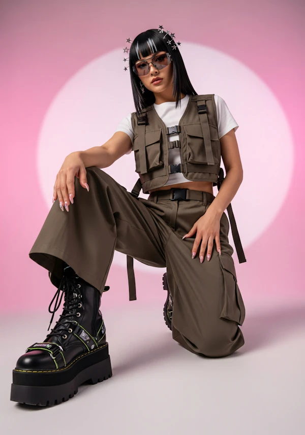 Edgy Fashion Portrait