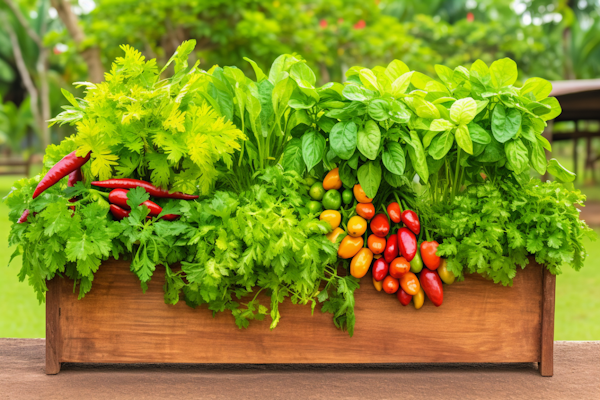 Bountiful Harvest Herb Planter