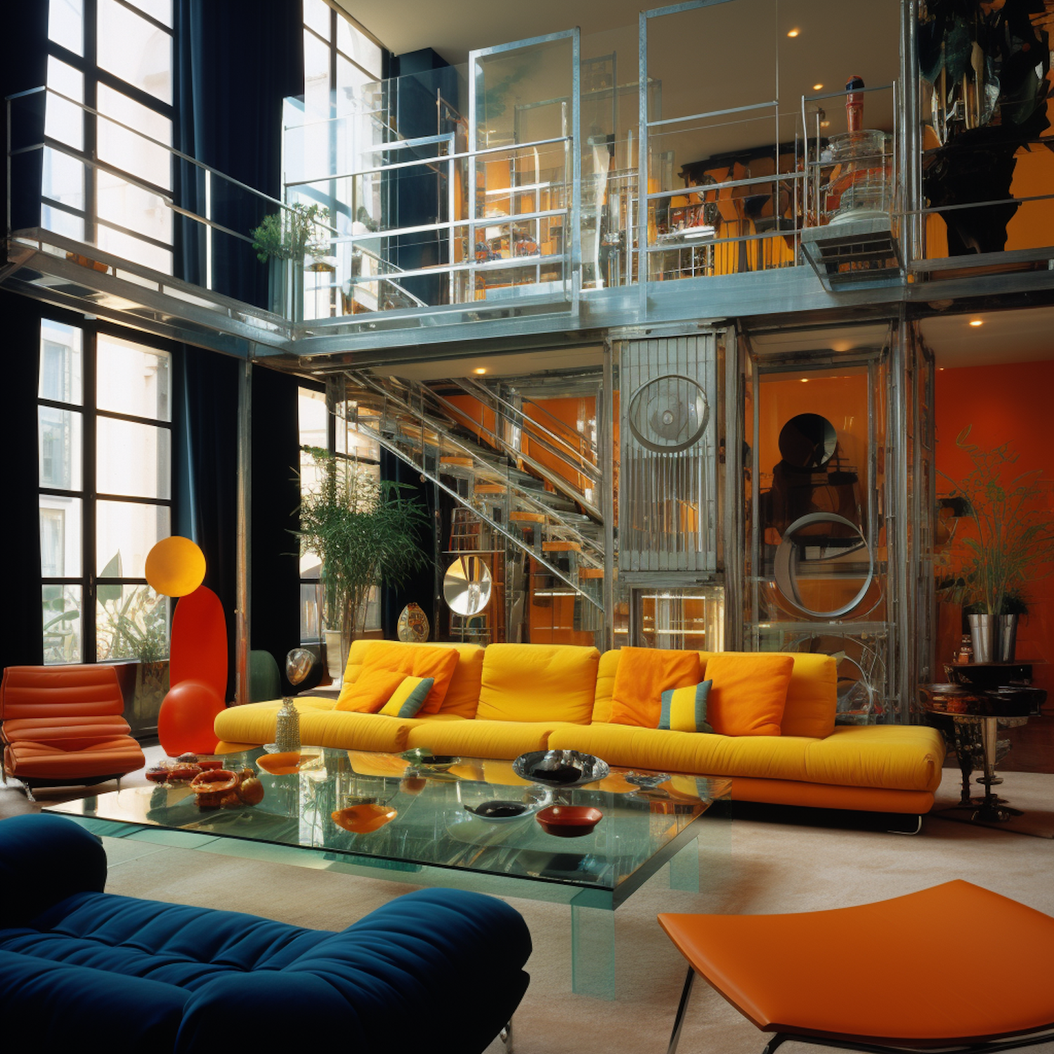 Modern Vibrance Loft