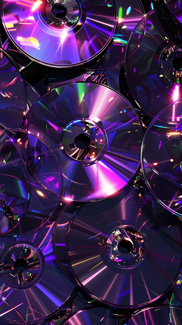 Kaleidoscope of Compact Discs