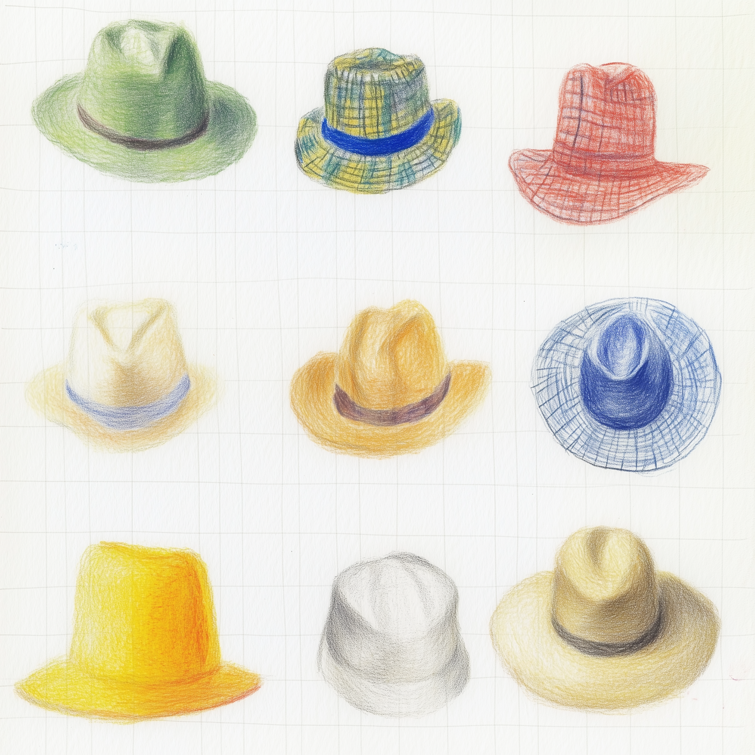 Collection of Hats