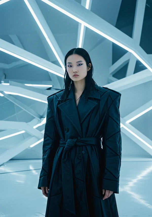 Futuristic Fashion Portrait