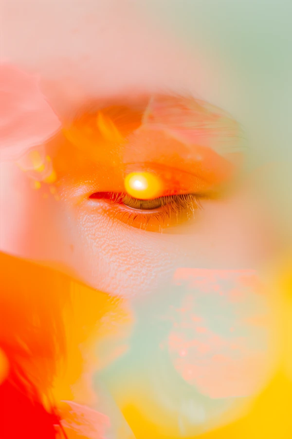 Surreal Eye Close-Up