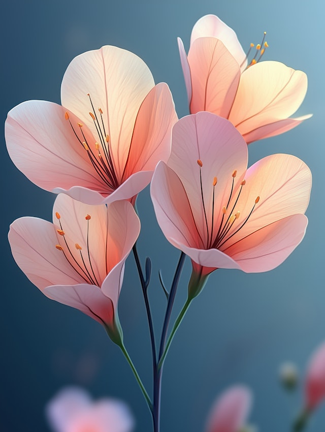 Delicate Pink Flowers