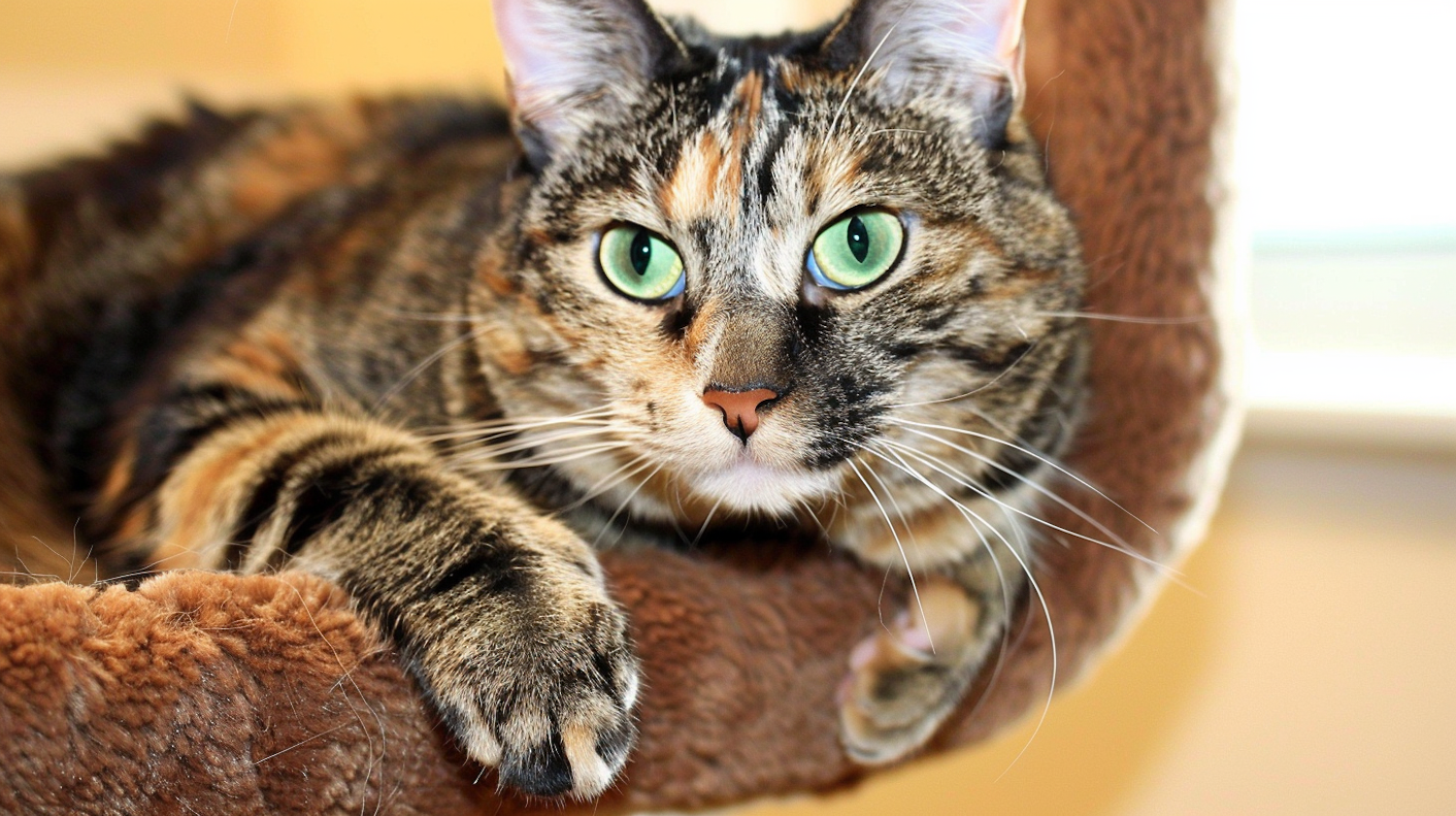 Close-up of Tortoiseshell Cat