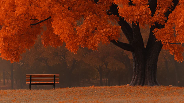 Serene Autumn Scene