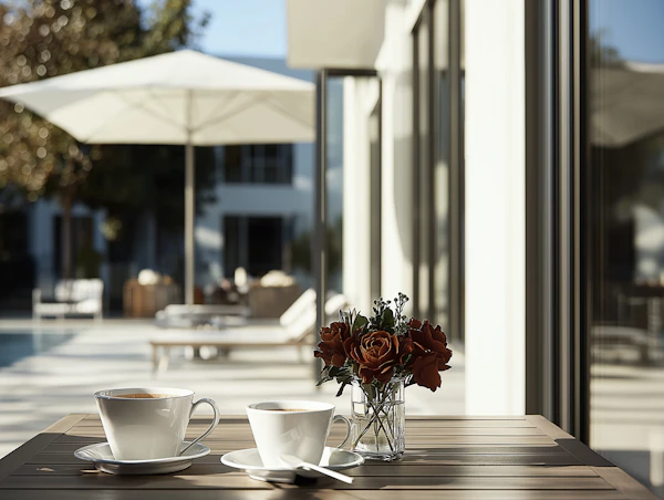 Serene Coffee Break