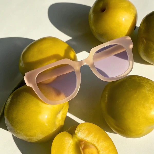 Pastel Sunglasses & Plums