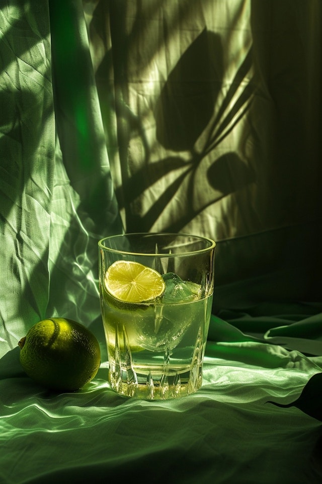 Tranquil Beverage Still Life