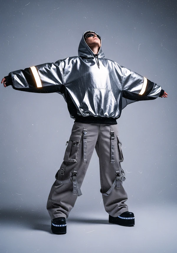 Futuristic Fashion Pose
