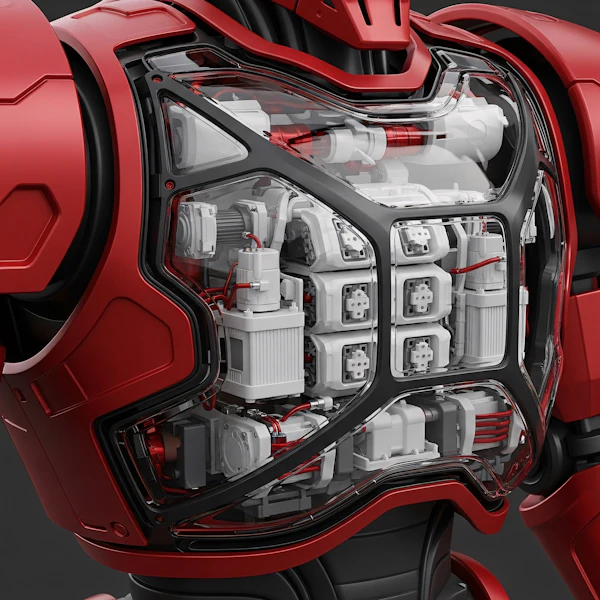 Futuristic Robot Chest