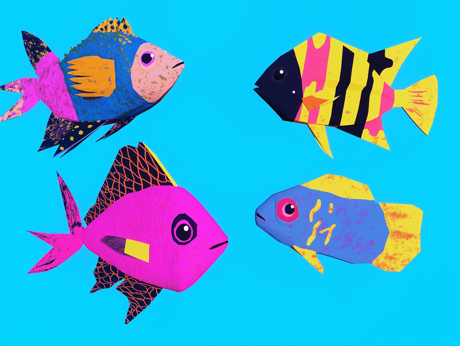 Vibrant Fish Scene