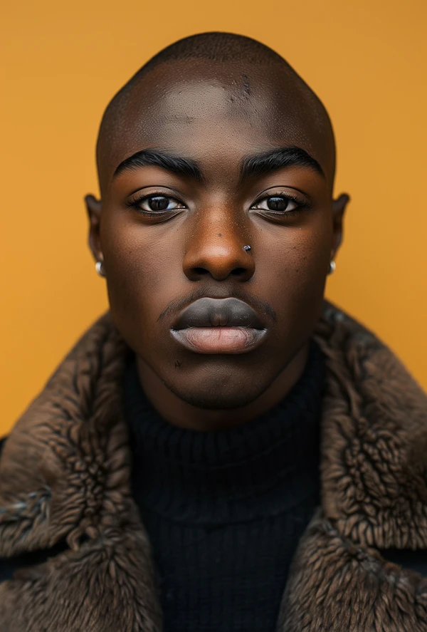 Intense Gaze Portrait