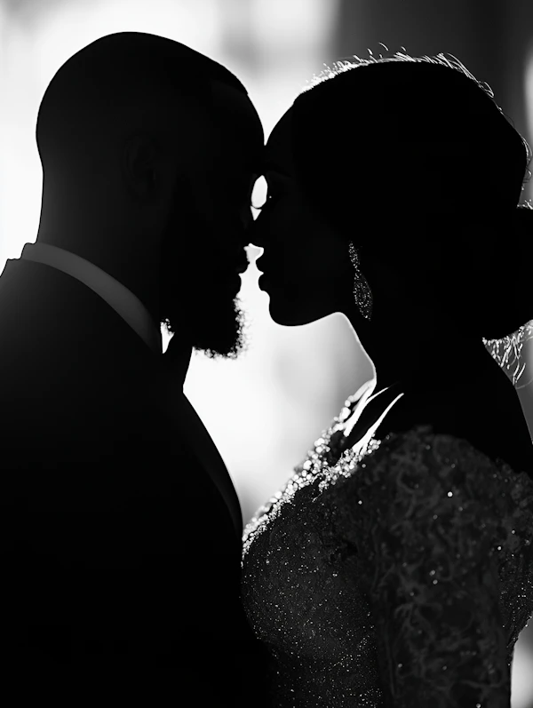 Elegant Couple Silhouette