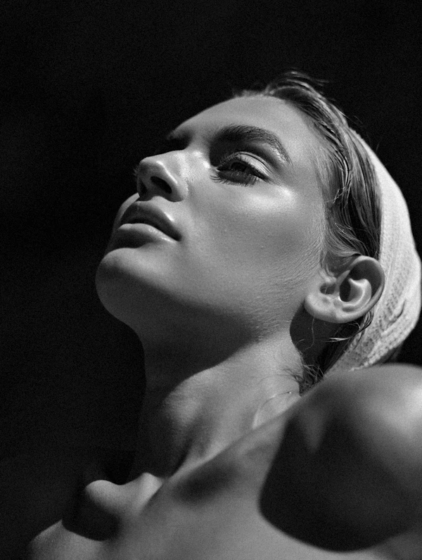 Black-and-White Portrait