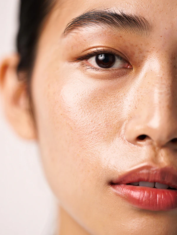 Close-Up Face Portrait