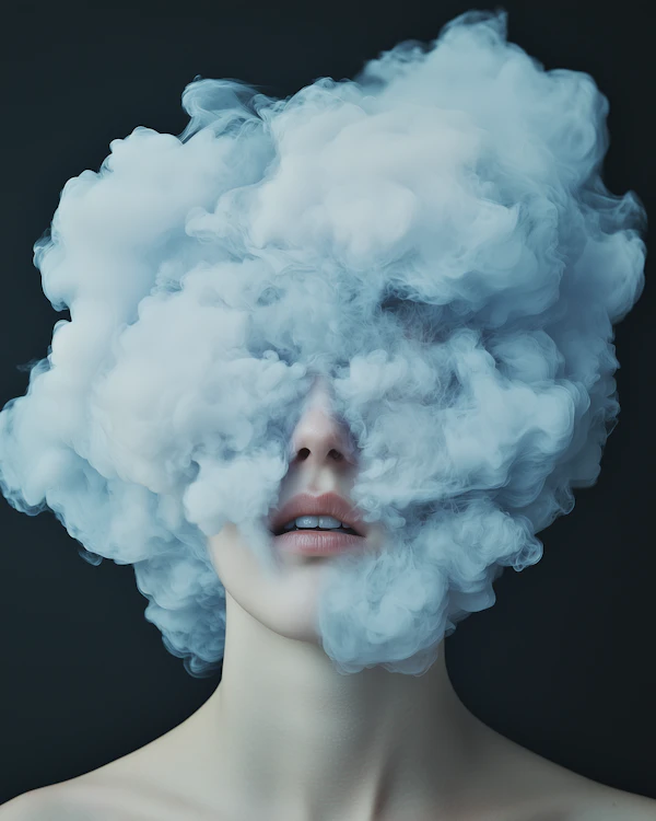 Surreal Smoke Portrait