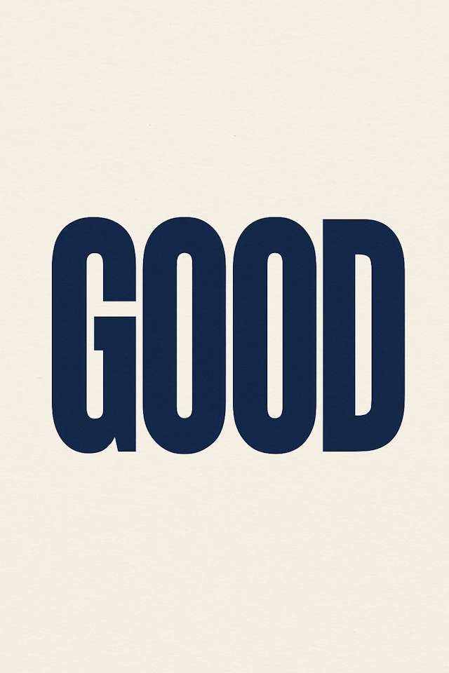 Minimalist GOOD Design